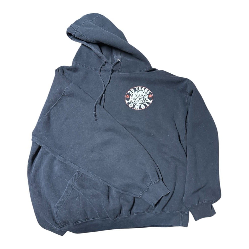 Vintage 2005 Rob Zombie Anniversary Black Hoodie